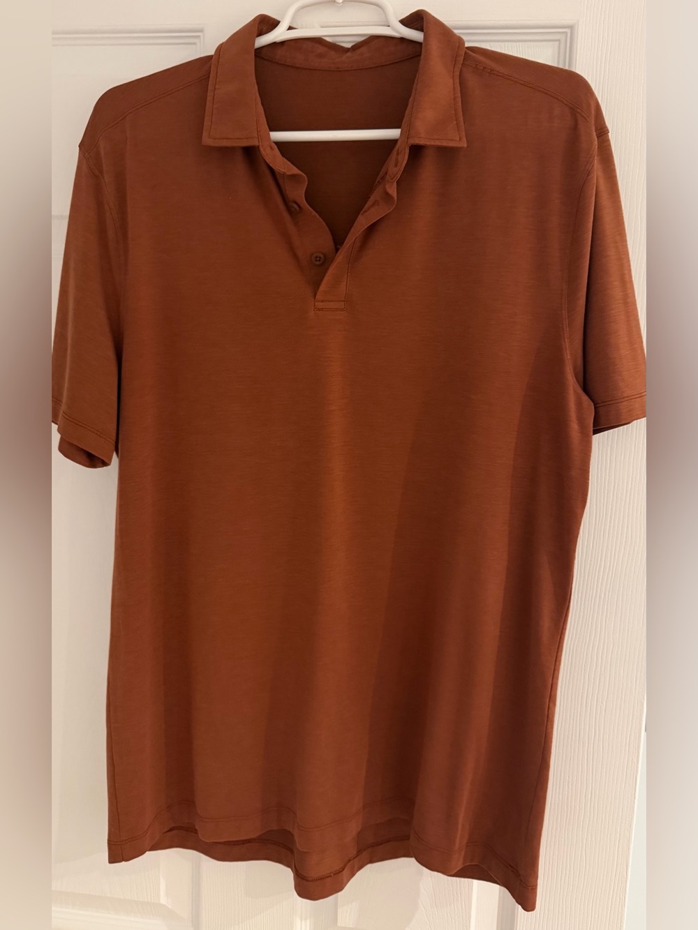 Lululemon Men’s Evolution Polo Dark Terracotta - Large